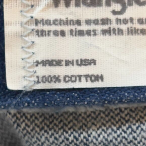 Vintage 70s/80s Wrangler Bundle! Blue Jeans Cowboy Cut Made in USA - Men's 35x30 - Picture 6 of 13